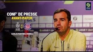 #SDRTFC "Je comprends la frustration" la conférence de presse de C. M. Novell avant Reims/TéFéCé