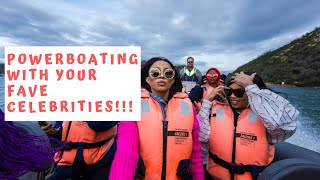 Powerboating In The Indian Ocean with Bonang Matheba and Toke Makinwa