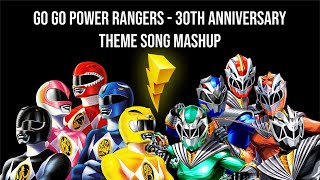 “Go Go Power Rangers” || Power Rangers 30th Anniversary Theme Song Mashup || Fanmade