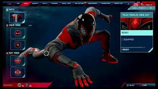 Playing PS4 Spider man Miles Morals