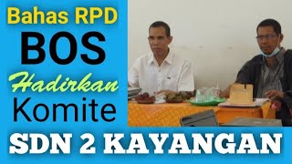 SDN 2 Kayangan Bahas RPD BOS, dihadiri Pengurus Komite Sekolah @EHE Electro Kayangan