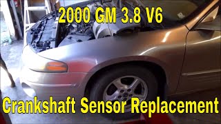 2000 Pontiac Bonneville Crankshaft Sensor Replace 3.8 V6