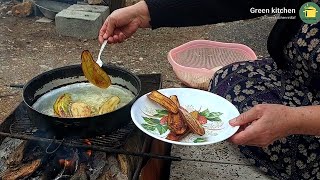 Simple and delicious rustic food:Simple and delicious rustic food#asmr #nature #love #recipe