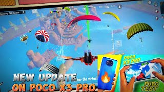 BGMI GAMEPLAY ON POCO X3 PRO 🔥 NEW UPDATE GAMEPLAY 🥵