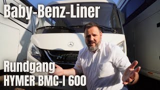 Baby-Benz-Liner: HYMER B-Klasse MC-I 600 - ausführlicher Rundgang im Sondermodell White Line 2023