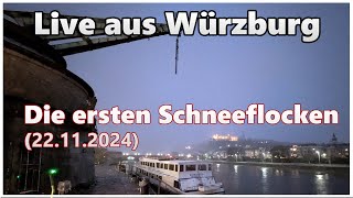 Live aus Würzburg - Die ersten Schneeflocken (22.11.2024)