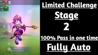 Lords mobile Petite devil limited challenge stage 2 fully auto|Trick vs trick Stage 2 Fully Auto