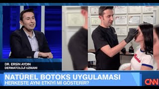 Natürel Botoks Uygulaması Nedir?