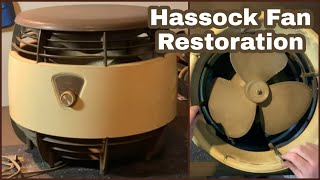 Restoration of a Vintage Sears Hassock Fan - Lasko