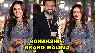 Sonakshi Sinha's Grand Walima Ceremony with Husband Zaheer Iqbal's Muslim Family.