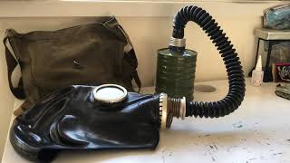 Soviet SHMP gas mask review (industrial GP-5)