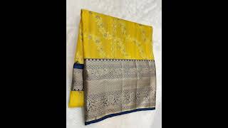 Semi kanchi pattu sarees just for 3499/-price (9515592679)