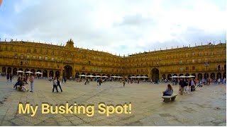 Where I go Busking! (Street Busking Spain)(Talking About Busking).