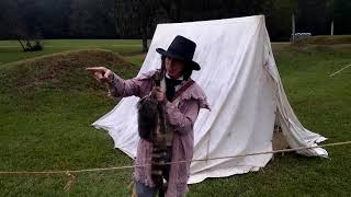 I Talked To DAVY CROCKETT Today!!!-Frontier Days at Fort Toulouse Series