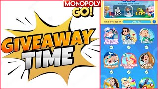 Monopoly Go Sticker Giveaway😍 -First See Then Put Your Id Name ,Game Level ,Sticker Name #monopolygo