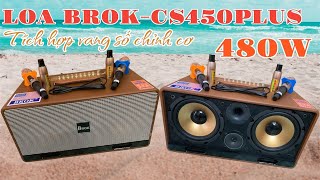 Bàn giao loa BROK-CS450PLUS,về quận 12 / cảm ơn anh LINH đã tin dùng/Giá 4tr500 LH 0903085177