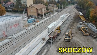 #27 Remont linii kolejowej 157 i 191 PKP w skrócie Chybie Mnich Zaborze Pierściec Skoczów