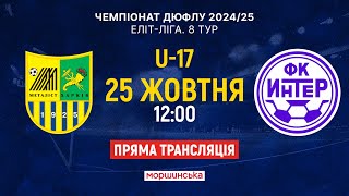 Металіст-2008 - Інтер-2008 Дніпро / Пряма трансляція / 12:00