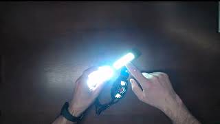 LED Head Torch rechargeable flashlights, 270° Wide Beam Bright headlamp Review, Hands free task ligh