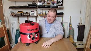 1992 Numatic Commercial NV250 Cylinder Vacuum Cleaner - Henry's Bigger Butcher Brother!