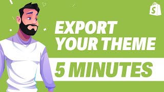 How To Download/Export your Theme in shopify UPDATE 2024