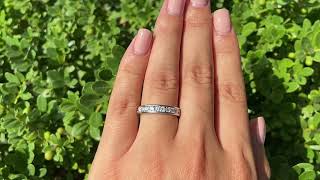 "Memory´s" - Weißgold Eternity Ring mit Brillanten