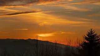 Rich Mountain Fire Tower Sunset