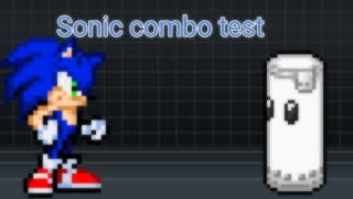 Sonic vs sandbag (sprite animation android animation)