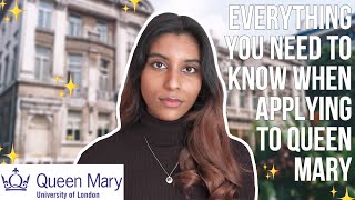 EVERYTHING you should know when applying to Queen Mary University - advice from a Physics student