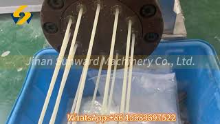 Whole automatic Degradable Rice Straw Machine/Edible rice straw production line