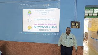 Local Geology Quiz organized by GAC Geology Association