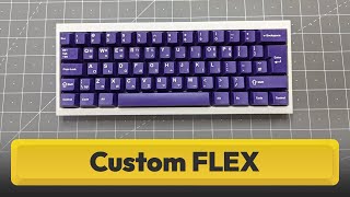 Montaje teclado custom Tofu60 2.0 Snow con GMK Purple Night