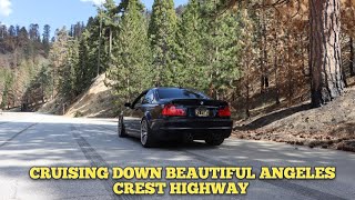 CRUISING DOWN BEAUTIFUL ANGELES CREST HIGHWAY 2021