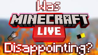 Was Minecraft Live a Disappointment?