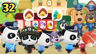 Baby Pandas Little Police Baby Panda Sheriff Policeman Pretend Play BabyBus full Part 32