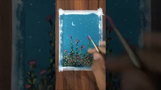 Easy Acrylic Painting Tutorial #shorts