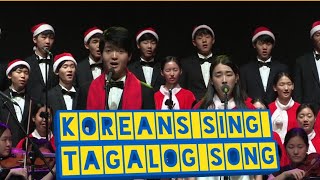 Koreans sing "Bayan Ko" | 2017 IYF World Camp Philippines