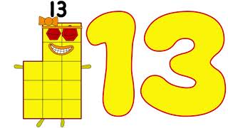 Lucky Numberblock 13