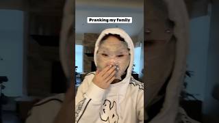 Silence of the lambs #family #justforfun #prank #facialmask #familyprank #reactionvideo