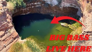 I found a TOP SECRET fishing spot!? (Las Vegas)