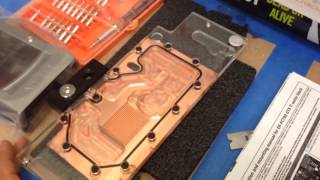 EK GTX 780ti Water Block- Unboxing and Overview