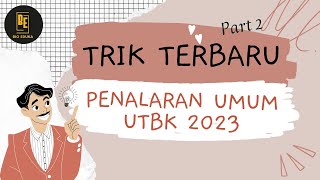 Penalaran Umum UTBK 2023 - Part 2