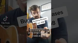 Building Phrases Vol. 8. Three-note groupings create great bluegrass lines -- with Andy Hatfield