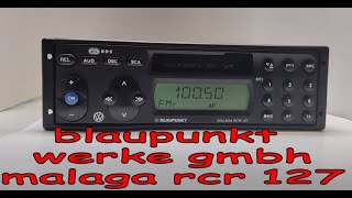 volkswagen blaupunkt werke gmbh malaga rcr 127 review video