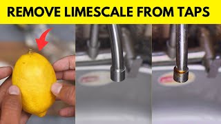 How to Remove Thick Limescale from Taps Naturally with Vinegar and Bicarbonate of Soda