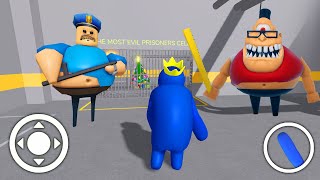 RAINBOW FRIENDS BLUE SPEED RUN: MR STINKY'S DETENTION, BARRY'S PRISON RUN - 2 Scary Obby (Roblox)