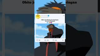 Obito Of The Sharingan 🥵🥶👿☠️👁️ || Final Pikachu #naruto #anime #narutoshippuden #animeshorts #funny