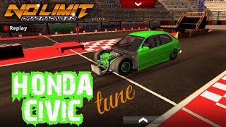 IMPORT HONDA CIVIC 5.6 SEC TUNE | NO LIMIT DRAG RACING 2.0 TUNE