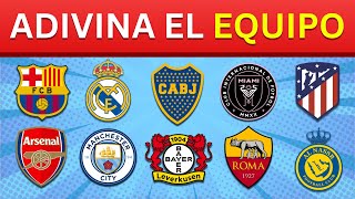 🤔⚽¡Adivina el Equipo de Fútbol por Escudo! Quiz Clubes del Mundo