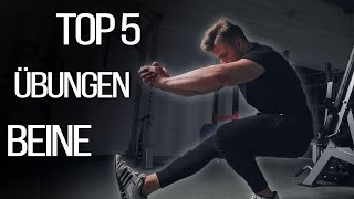 TOP 5 Beinübungen für Zuhause! (Mit Kurzhanteln)